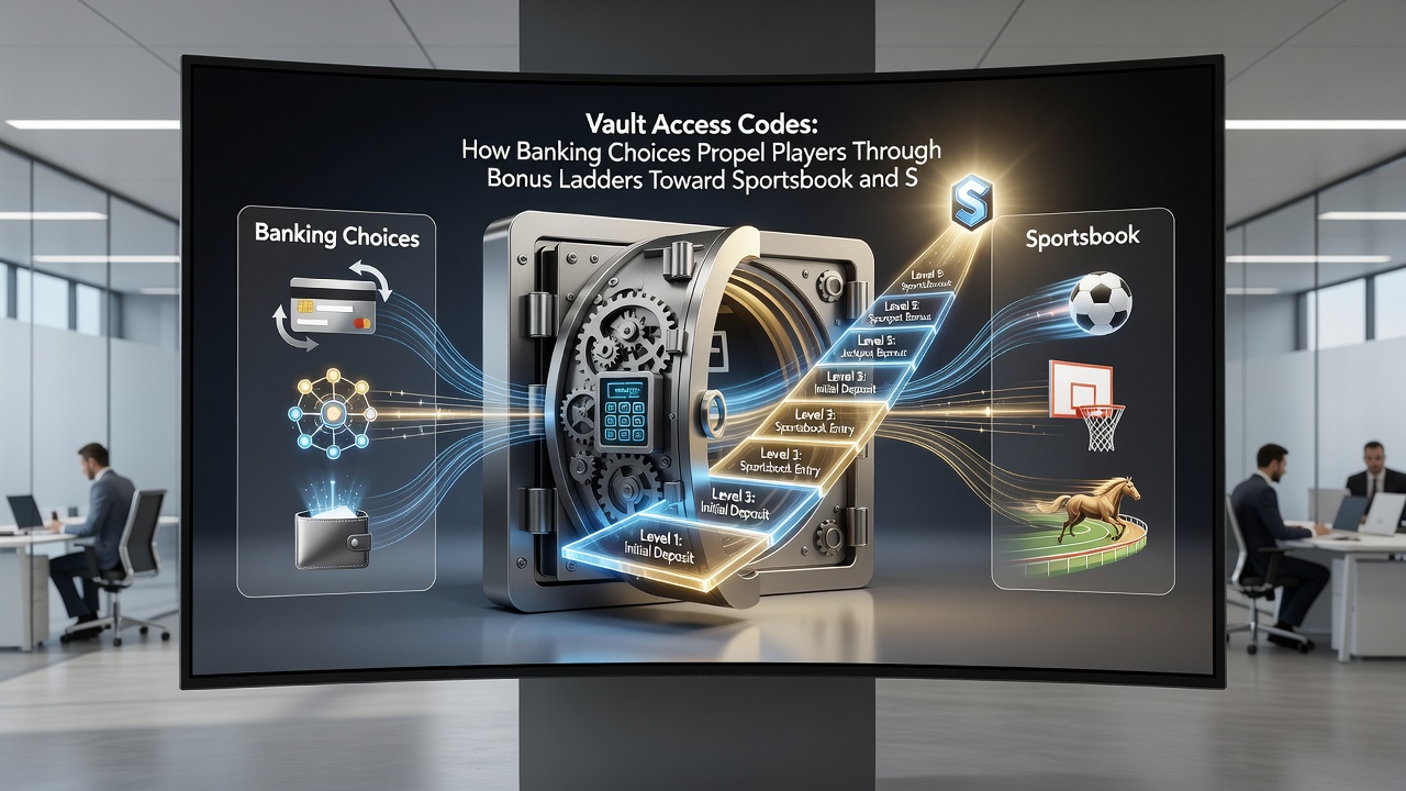 Integrated payment flows linking bonus ladders with sportsbook and slot jackpot opportunities